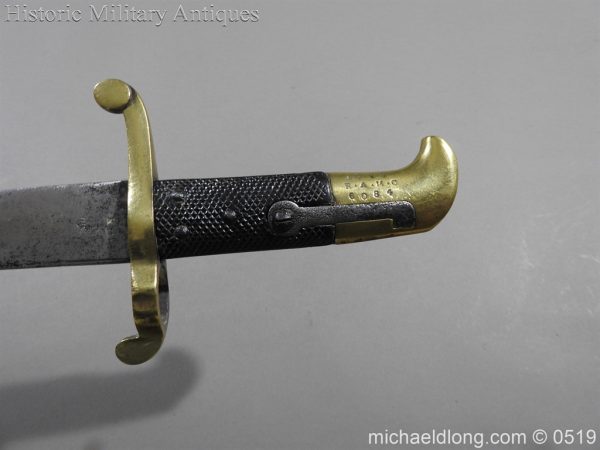 British 1855 Sapper and Miners Lancaster Sword Bayonet - B102 - Image 18
