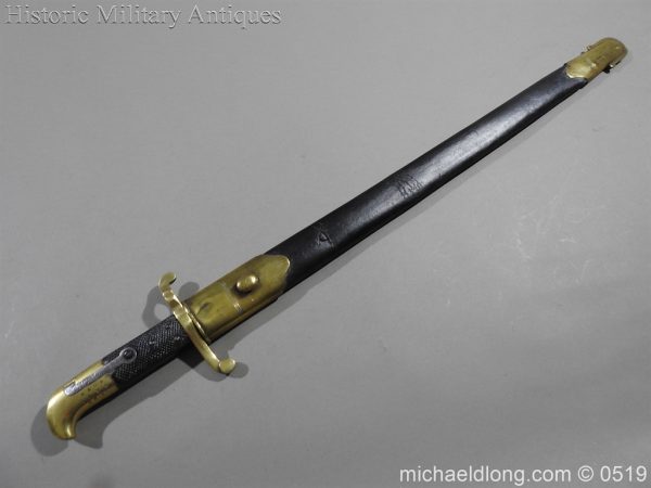 British 1855 Sapper and Miners Lancaster Sword Bayonet - B102 - Image 23
