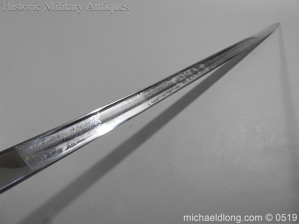 Welsh Guards Presentation Sword - Image 11