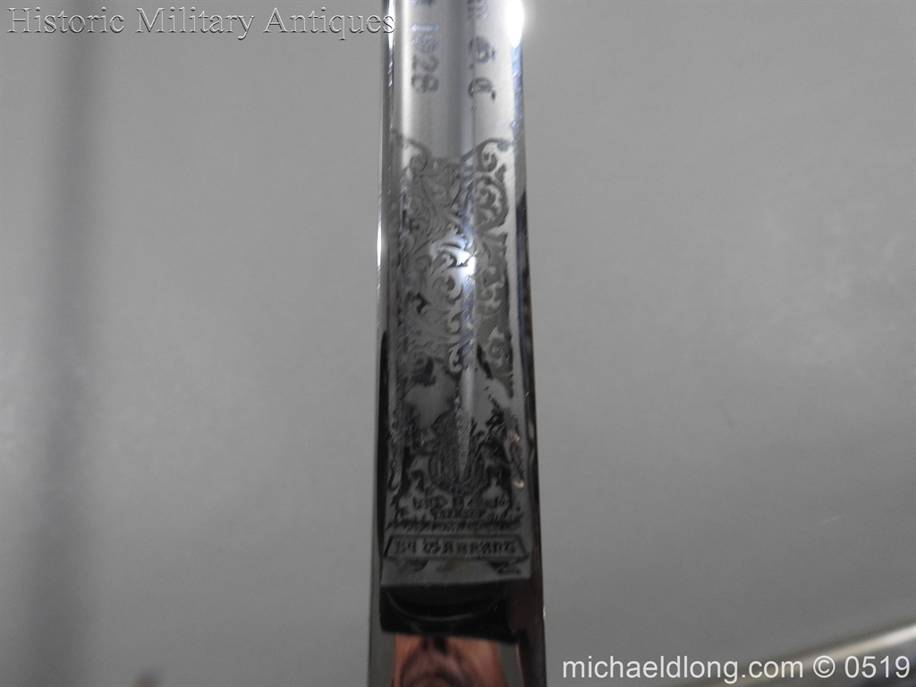 Welsh Guards Presentation Sword - Image 12