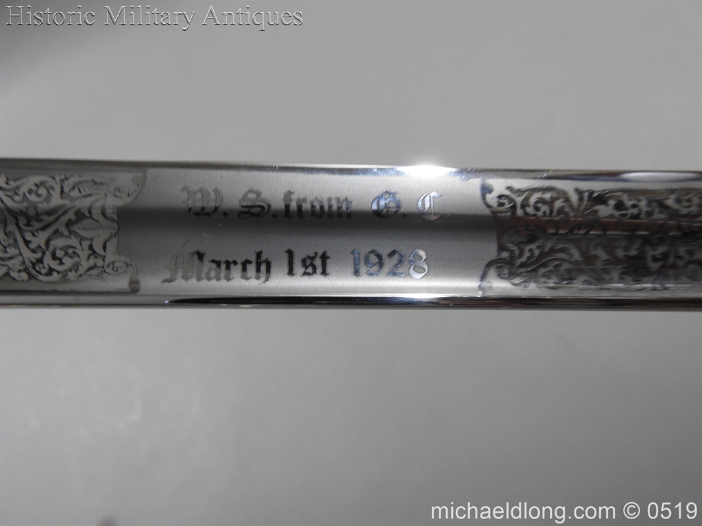 Welsh Guards Presentation Sword - Image 13