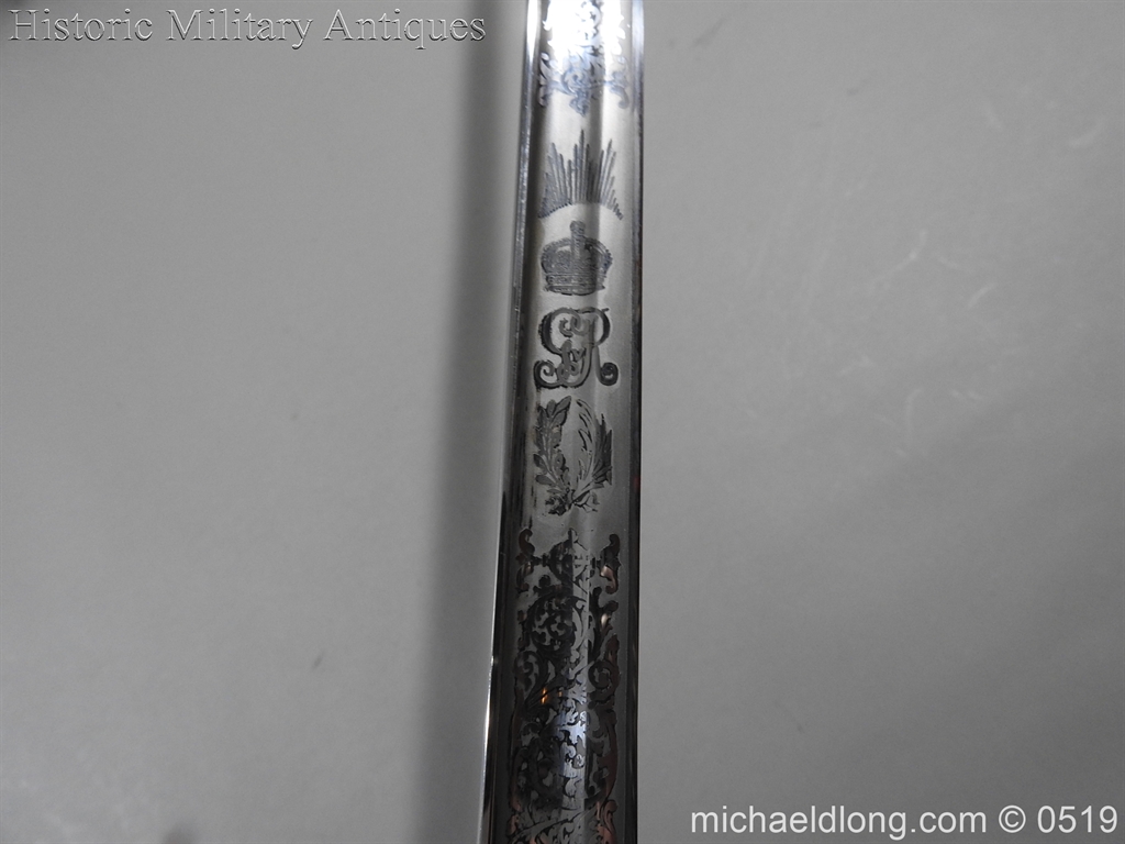 Welsh Guards Presentation Sword - Image 14