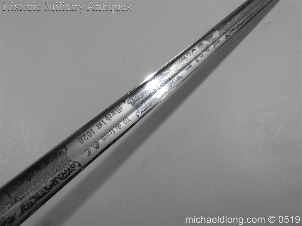 Welsh Guards Presentation Sword - Image 16