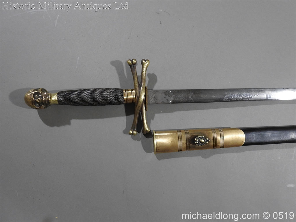 British 19th Century Masonic lodge Sword - Image 2