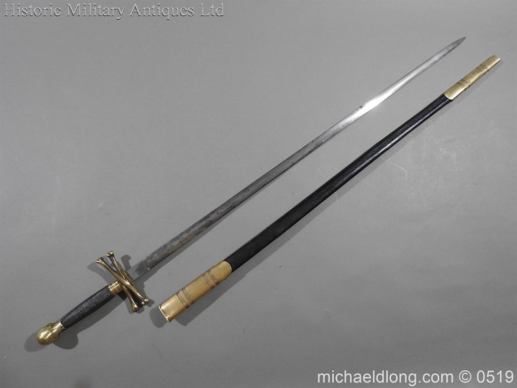 British 19th Century Masonic lodge Sword - Image 5
