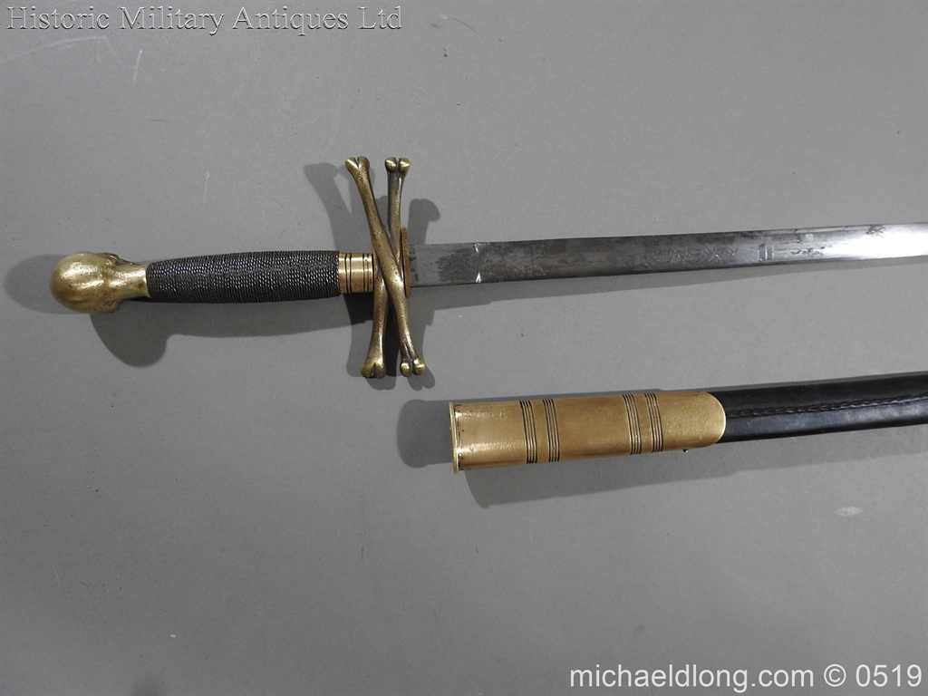 British 19th Century Masonic lodge Sword - Image 6