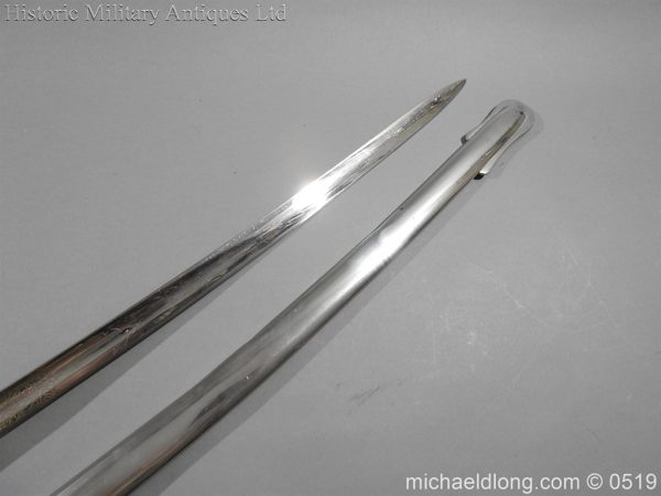 Bengal Engineers Victorian Officer's Sword with Family Crest - Image 4