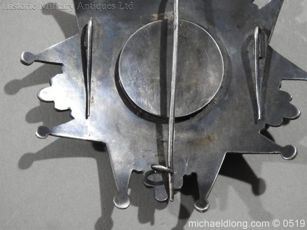 French Silver Order of the Legion of Honour Grand Cross Breast Star - Image 7
