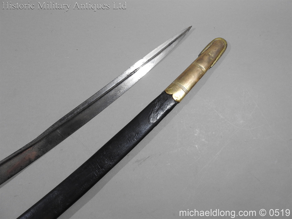 Royal Naval Officer's Pipe Back Sword By Dudley - Image 4