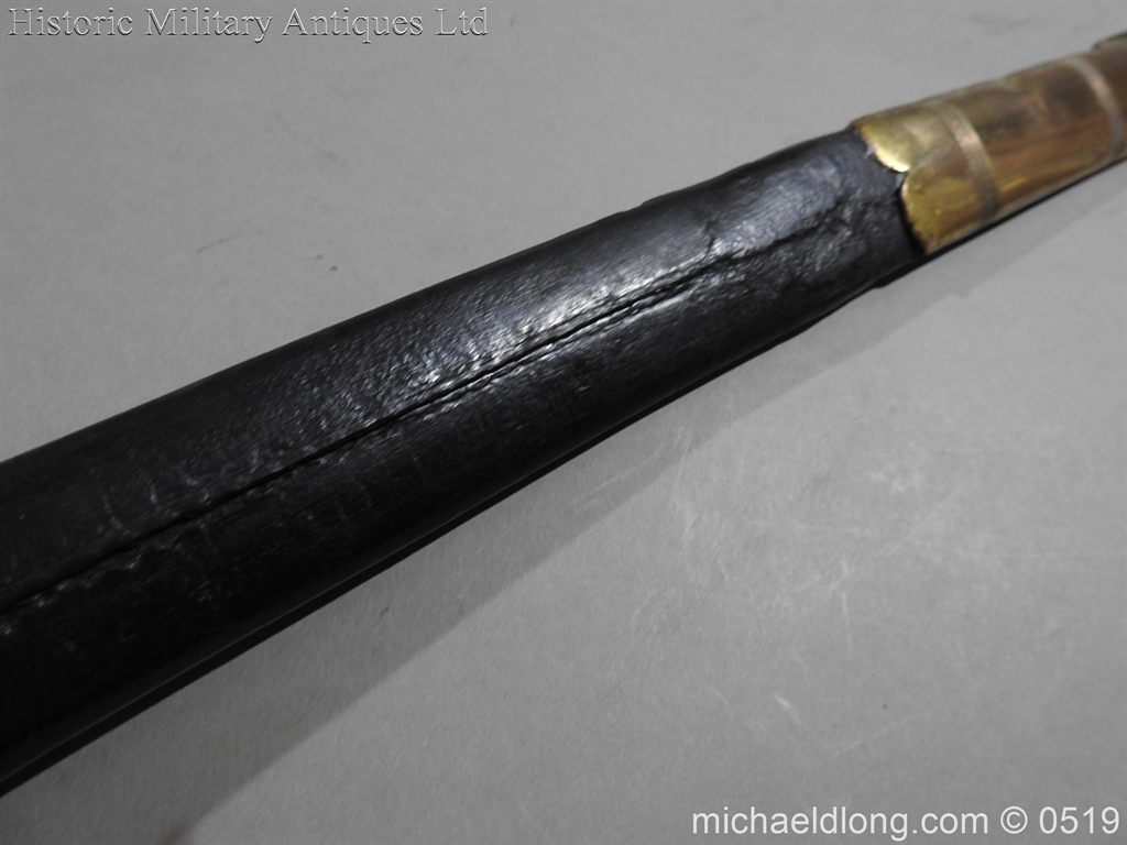 Royal Naval Officer's Pipe Back Sword By Dudley - Image 9
