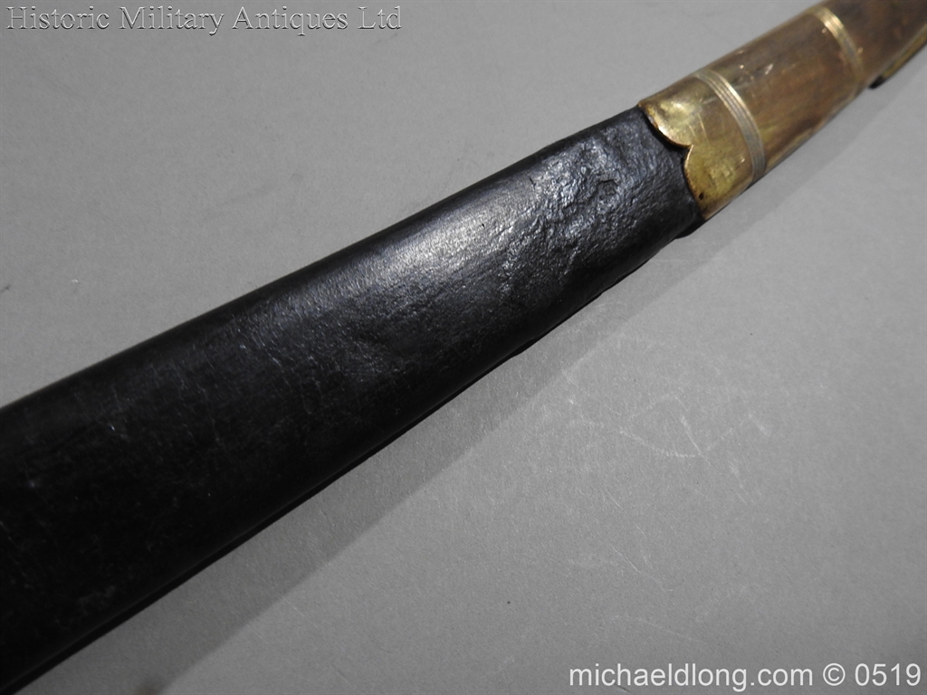Royal Naval Officer's Pipe Back Sword By Dudley - Image 10