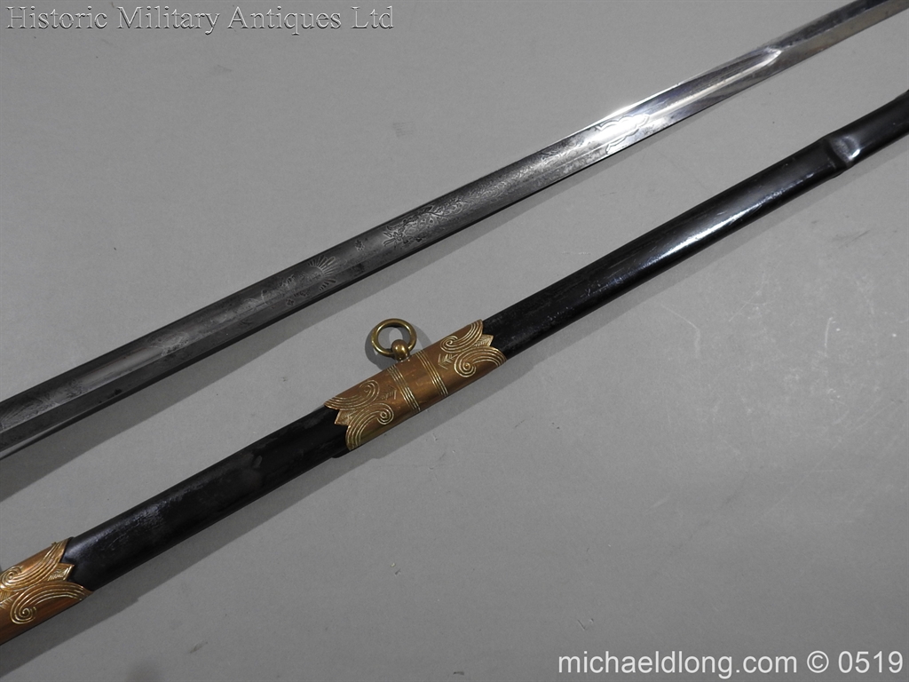 Edward 8th Royal Naval Officer's Sword - Image 3