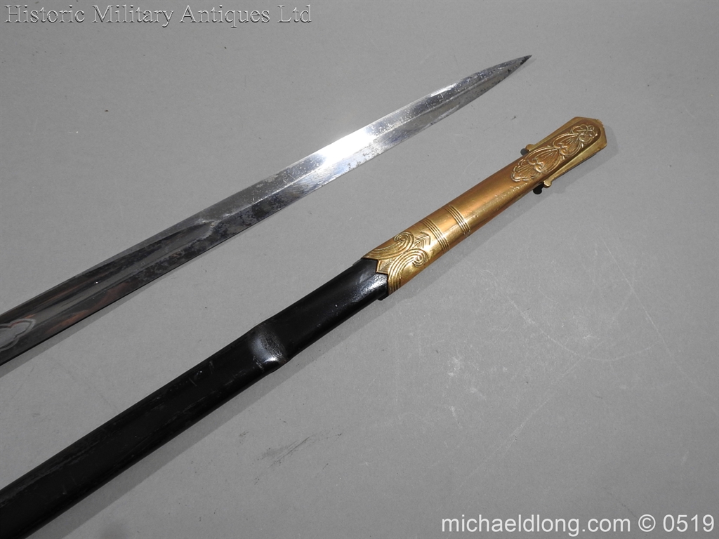 Edward 8th Royal Naval Officer's Sword - Image 4