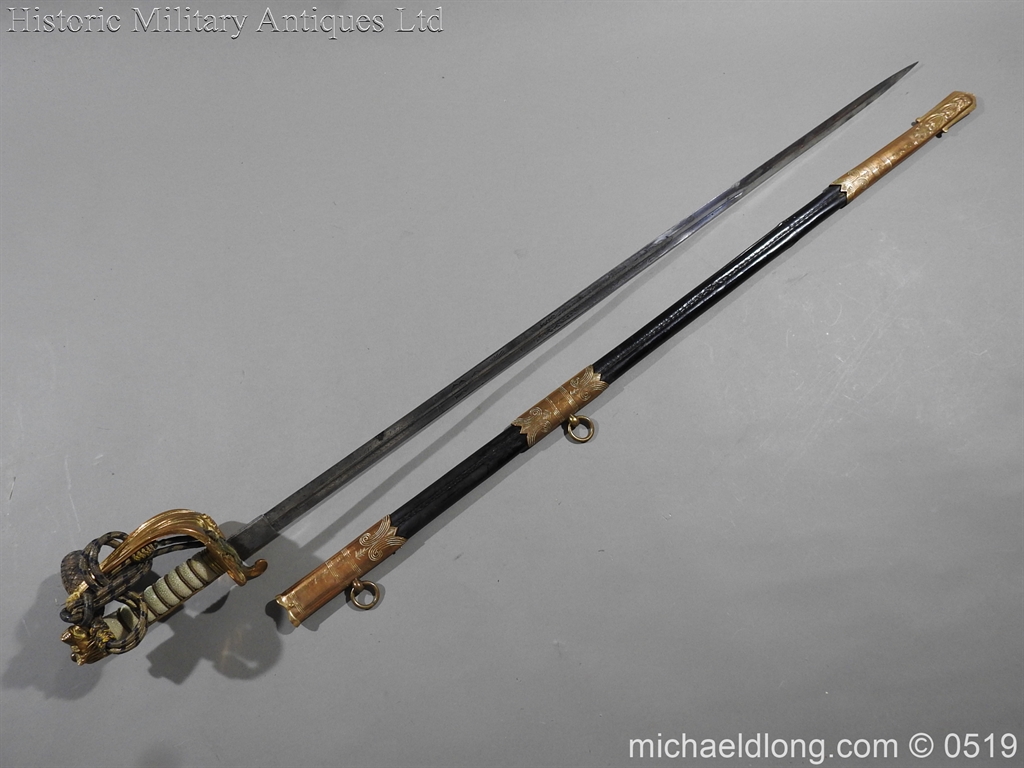 Edward 8th Royal Naval Officer's Sword - Image 5