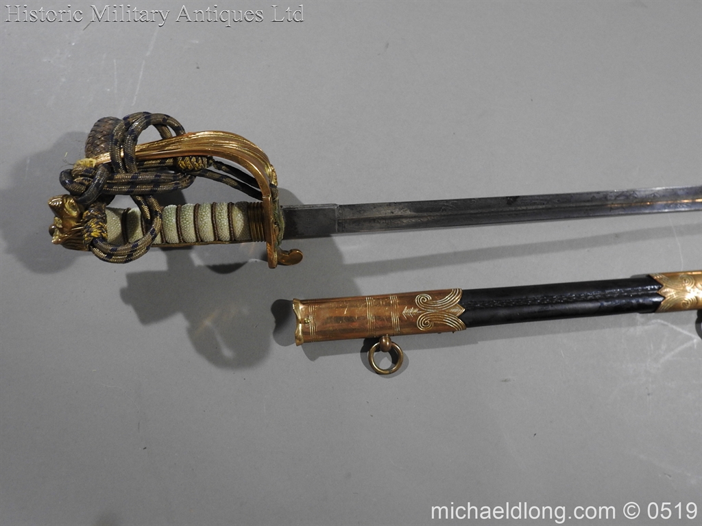 Edward 8th Royal Naval Officer's Sword - Image 6