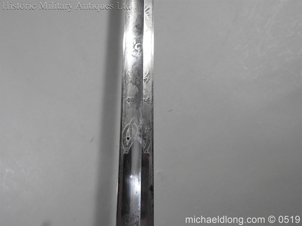 Edward 8th Royal Naval Officer's Sword - Image 11