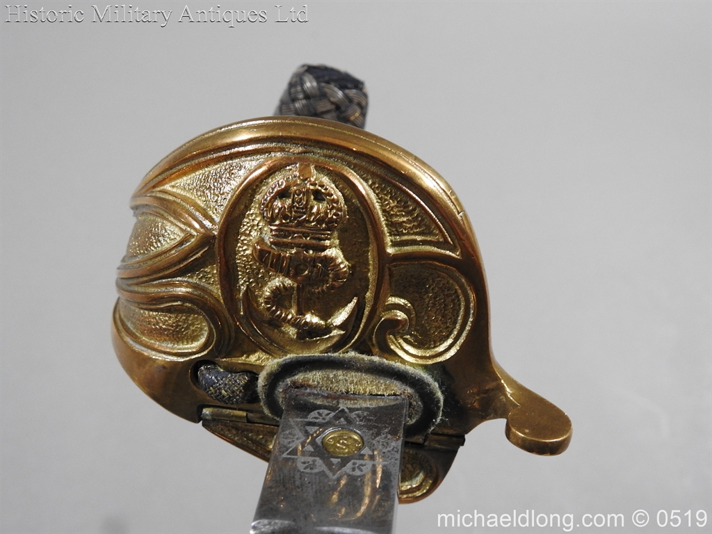 Edward 8th Royal Naval Officer's Sword - Image 18