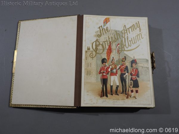 Victorian British Army Musical Photograph Album - Image 5