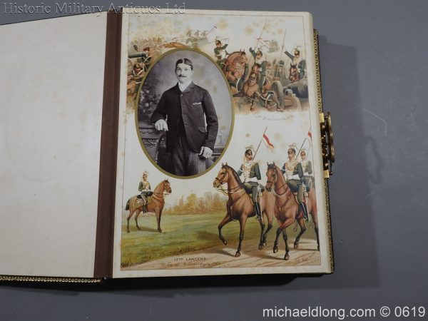 Victorian British Army Musical Photograph Album - Image 6