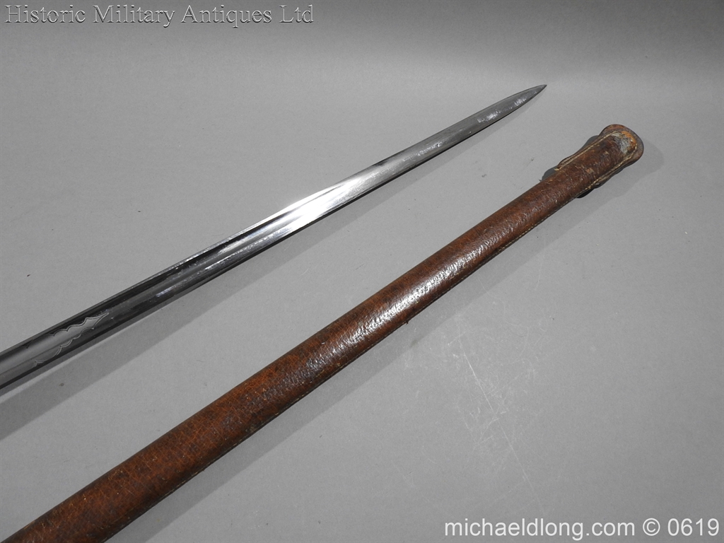 British Officer's 1912 Sword Major Pilkington Scott By Wilkinson - Image 4