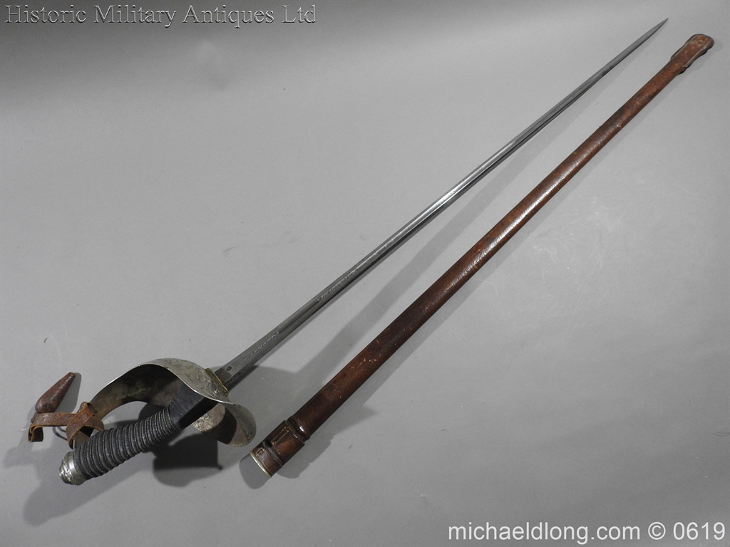 British Officer's 1912 Sword Major Pilkington Scott By Wilkinson - Image 5