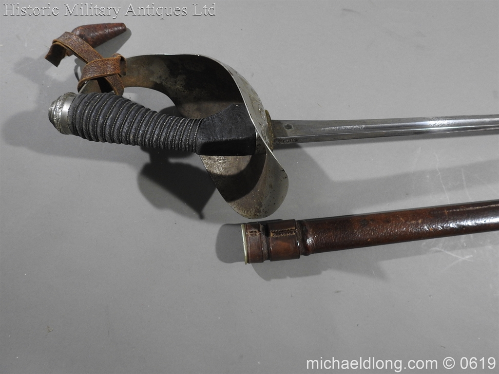 British Officer's 1912 Sword Major Pilkington Scott By Wilkinson - Image 6