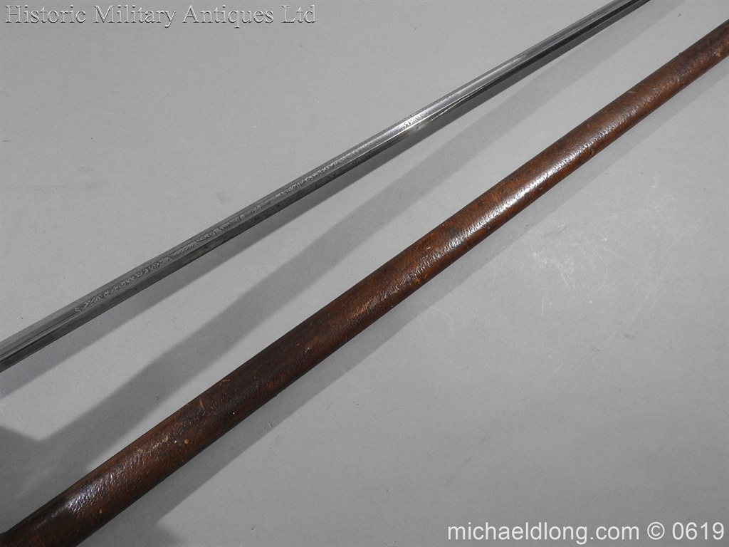 British Officer's 1912 Sword Major Pilkington Scott By Wilkinson - Image 7