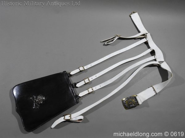 17th Lancers Undress Sabretache With Slings and Belt