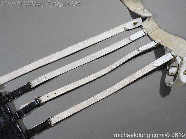 17th Lancers Undress Sabretache With Slings and Belt - Image 9