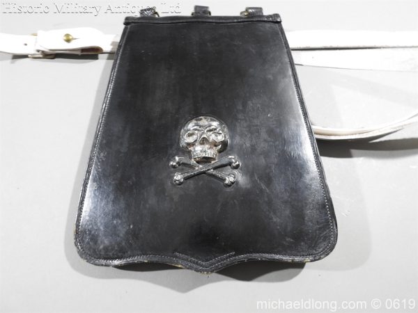 17th Lancers Undress Sabretache With Slings and Belt - Image 17