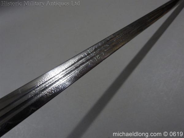 Royal Scots Fusiliers Officer's Sword By Wilkinson - Image 21