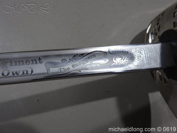East Yorkshire Regimental Presentation Sword - Image 19