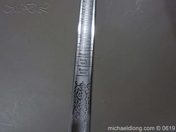 East Yorkshire Regimental Presentation Sword - Image 23