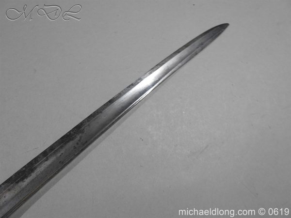 English Silver Mounted Hunting Hanger - Image 8