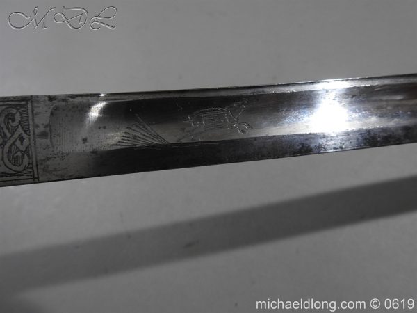 English Silver Mounted Hunting Hanger - Image 12