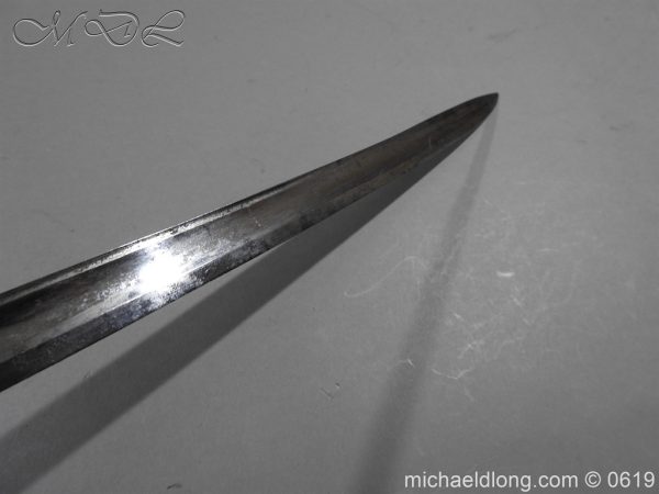 English Silver Mounted Hunting Hanger - Image 13