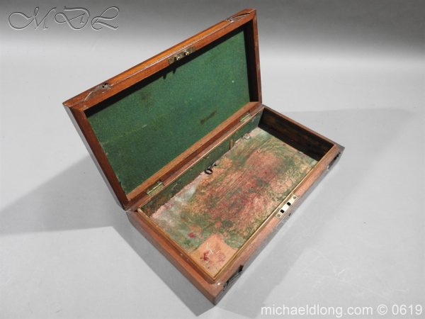 19th Century British Pistol Box - Image 6