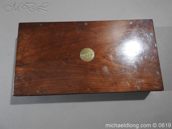 19th Century British Pistol Box - Image 8