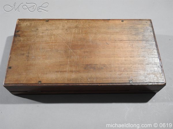 19th Century British Pistol Box - Image 10