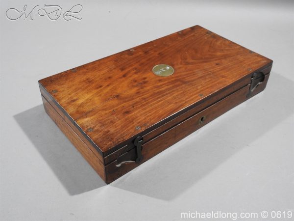 19th Century British Pistol Box - Image 11