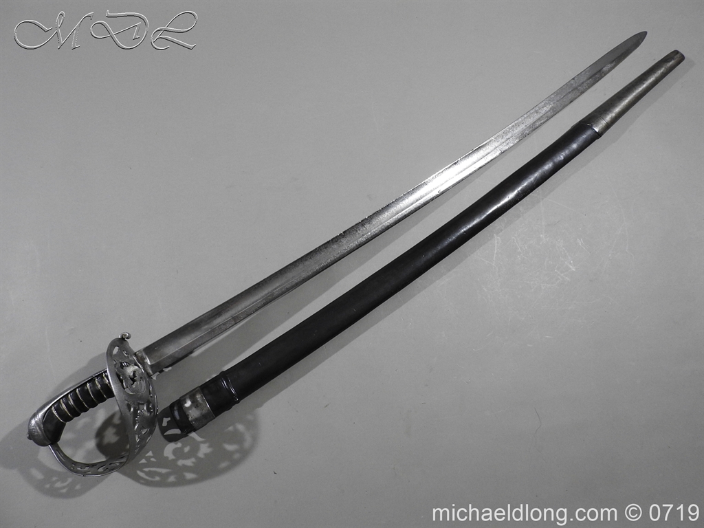 Scinde Horse Scroll Hilt Cavalry Sword