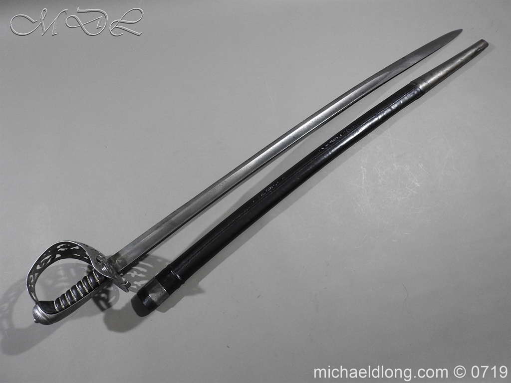 Scinde Horse Scroll Hilt Cavalry Sword - Image 5