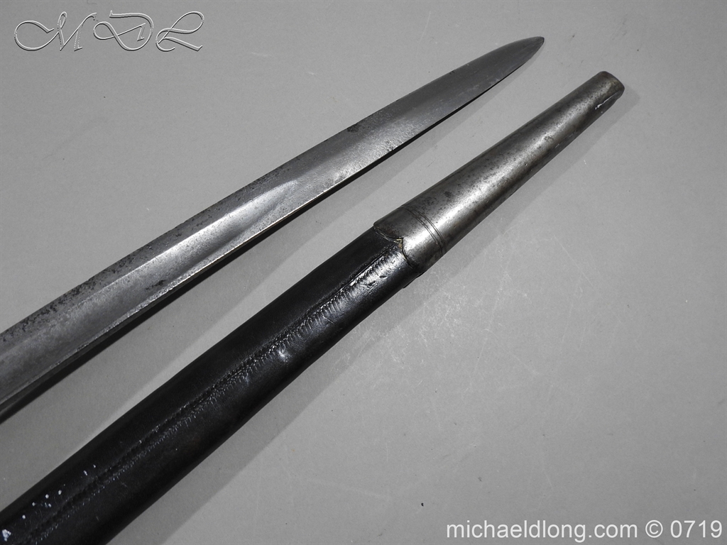 Scinde Horse Scroll Hilt Cavalry Sword - Image 8