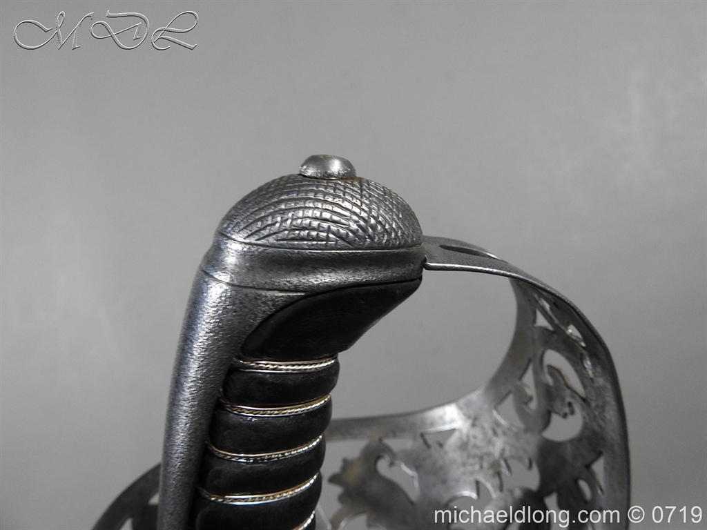 Scinde Horse Scroll Hilt Cavalry Sword - Image 21