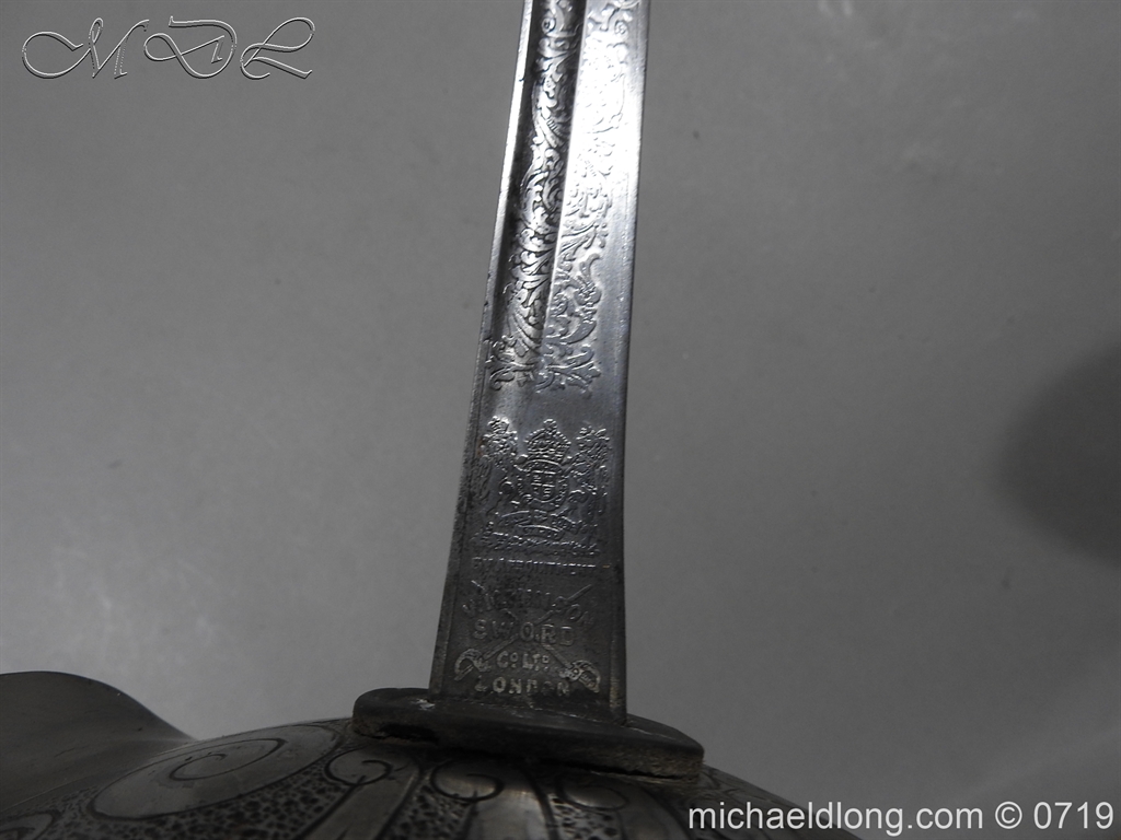 Inniskilling 5th Dragoon Guards 1912 Officer's Sword - Image 11