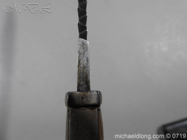 German Saw Back WW1 Butcher Bayonet - Image 9