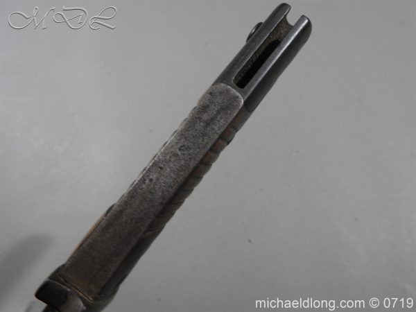 German Saw Back WW1 Butcher Bayonet - Image 11