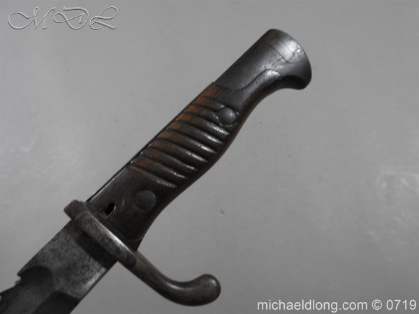 German Saw Back WW1 Butcher Bayonet - Image 12