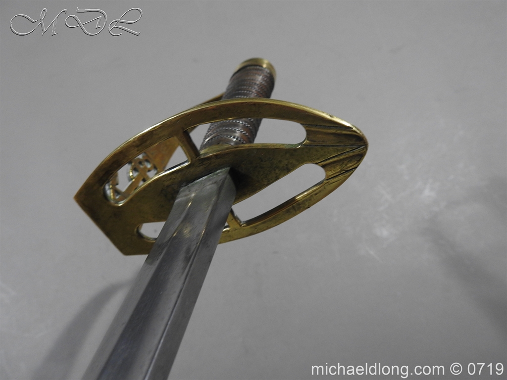 Georgian Naval Fighting Sword c 1780 - Image 9