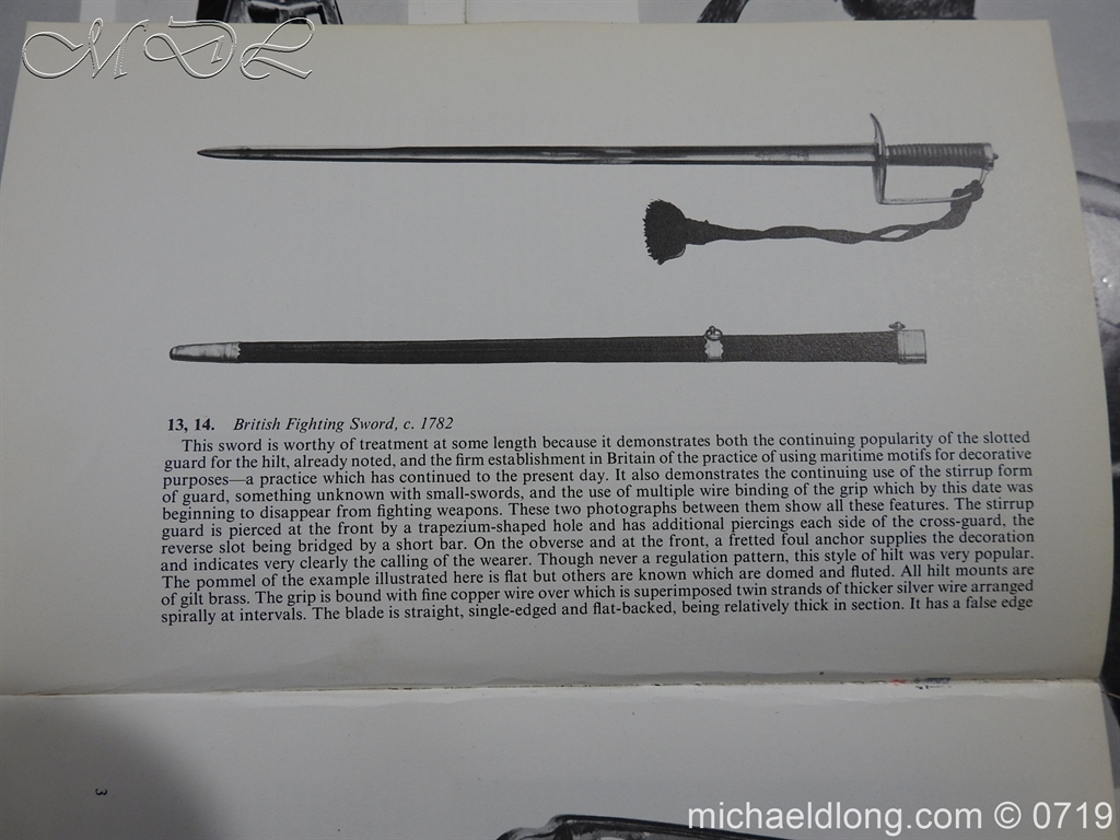 Georgian Naval Fighting Sword c 1780 - Image 5